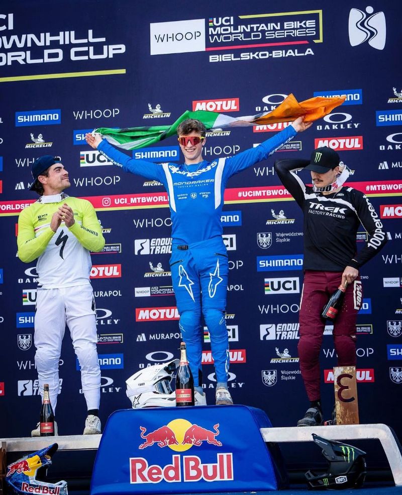 Ronan Dunne's Win Downhill World Series – “This result is everything I could dream off and means so much to represent Ireland.”